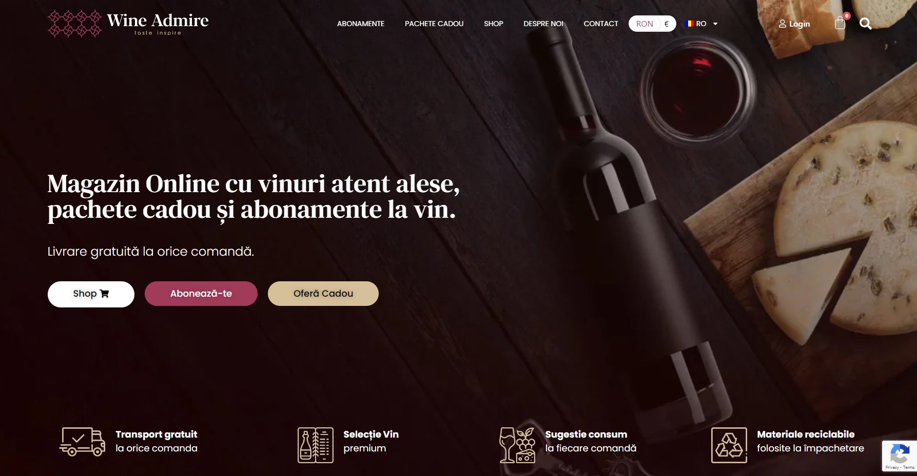 wineadmire-website